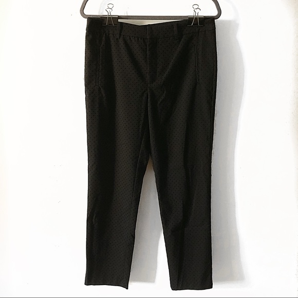 Lot of 2 H&M Zara Pants Polka Dot Ankle Crop Teal - Picture 7 of 9